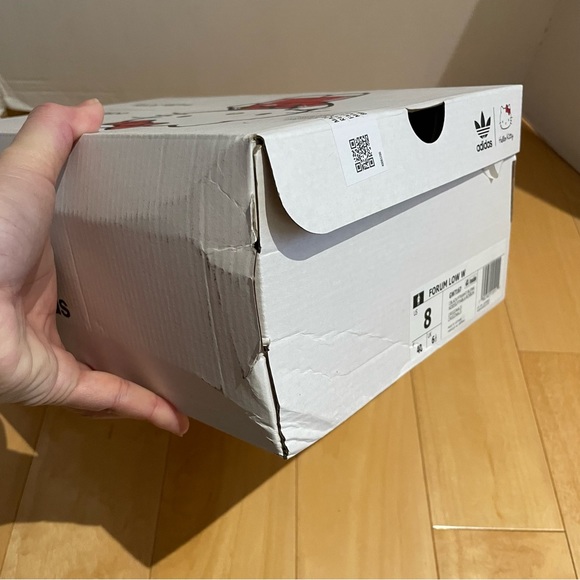 ADIDAS ORIGINALS x hello Kitty forum low sneakers sz8 - Picture 13 of 14